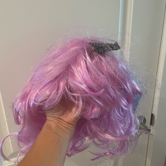 Disney Hannah Montana Lola purple wig - Picture 3 of 6